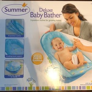 Summer Deluxe Baby Bather (Like new!)